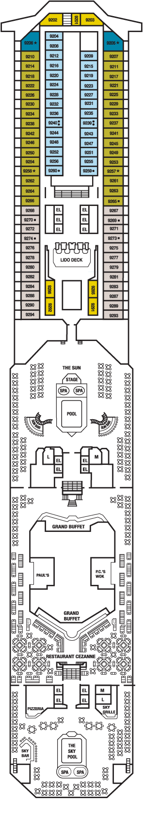 Carnival - Lido Deck