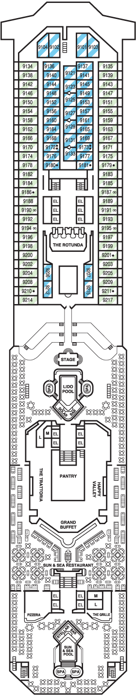 Carnival - Lido Deck