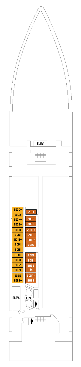 Royal Caribbean - Deck Two