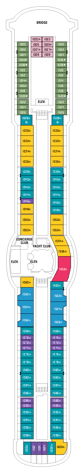 Royal Caribbean - Deck Ten