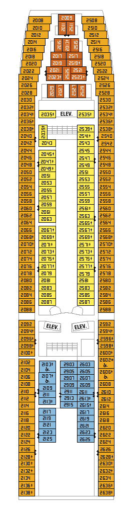 Royal Caribbean - Deck Two