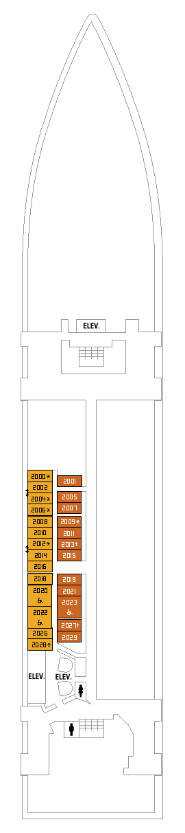 Royal Caribbean - Deck Two
