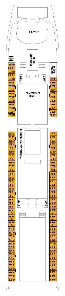 Royal Caribbean - Deck Two